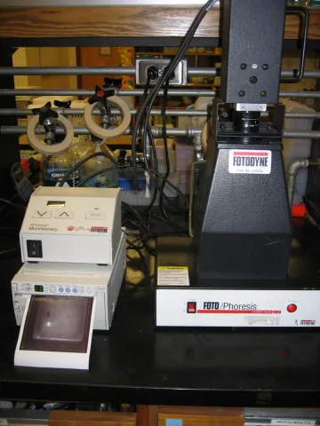 UV illumination for Ethidium Bromide stained gels